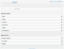 Tablet Screenshot of pionerosud.com